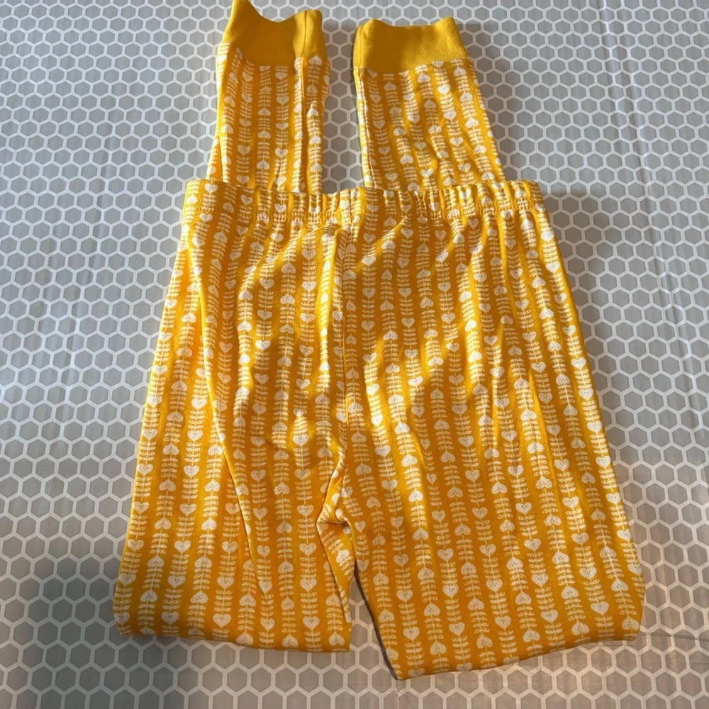 Carter’s Children's Cozy Yellow Printed Long-Sleeve Pajama Set.   Size 10